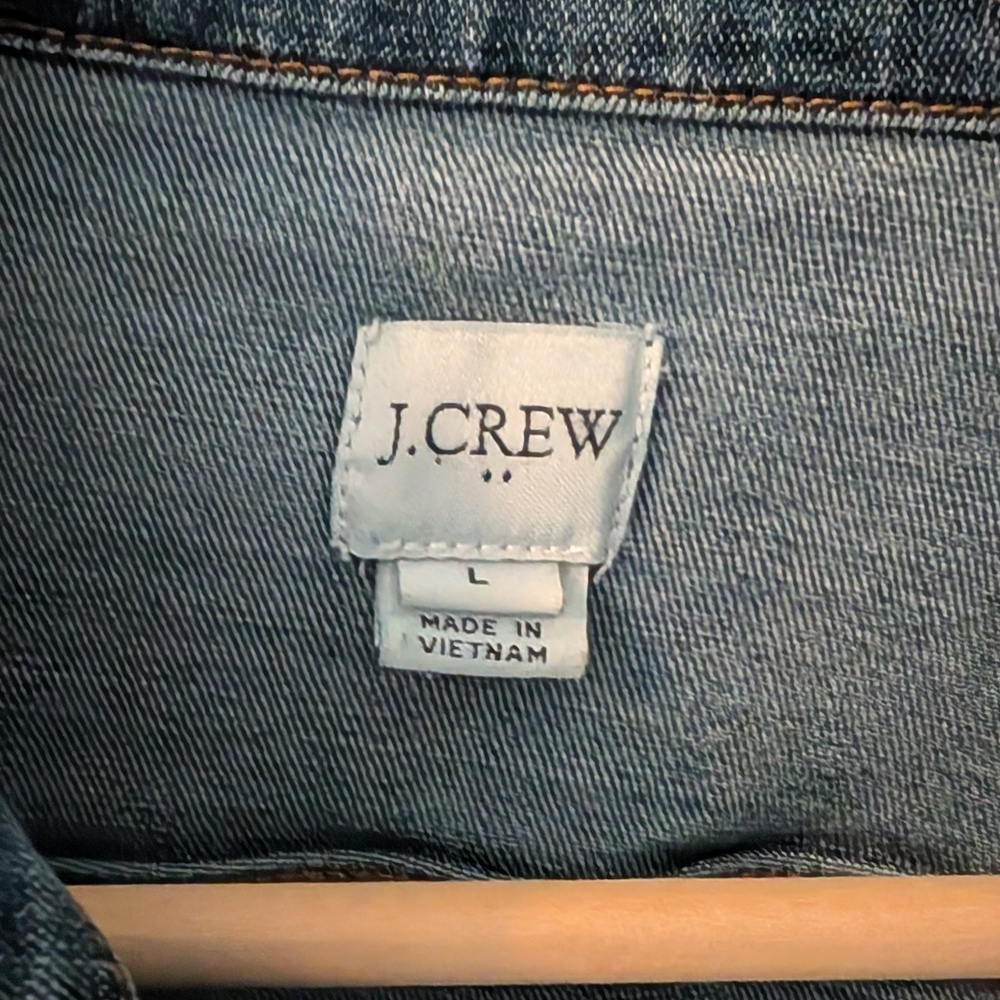 J.CREW Cropped Denim Jacket - Picture 4 of 5